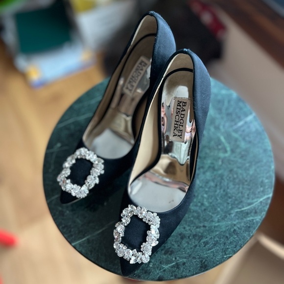 Badgley Mischka Cher Black - Picture 9 of 11